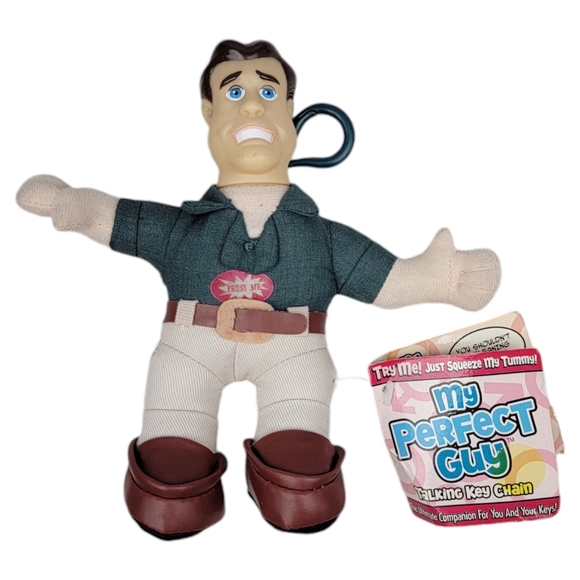 My Perfect Guy Talking Key Chain 7"- Innovage 2004 READ**** - Picture 1 of 3